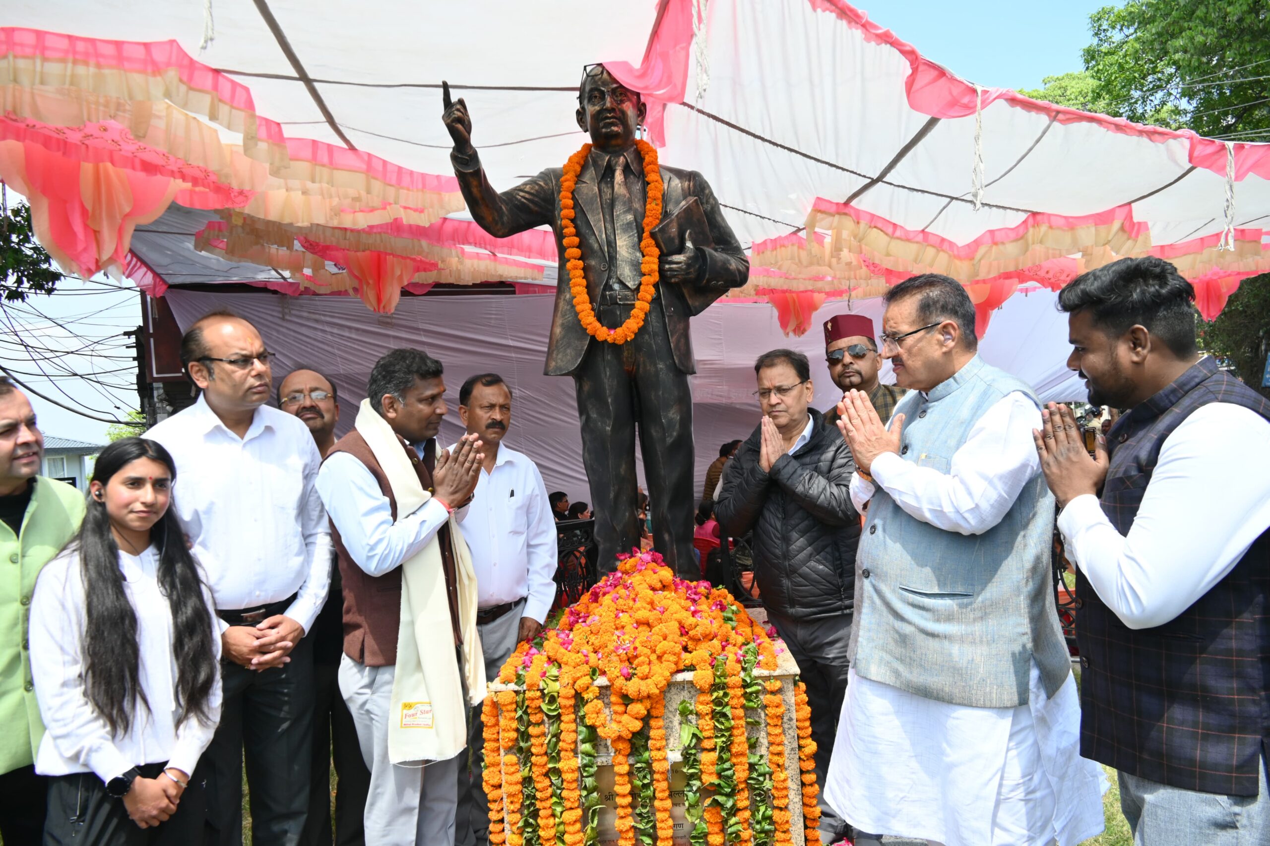 प्रधानमंत्री मोदी डा. अंबेडकर के विचारों को धरातल पर लाने का प्रयास कर रहे है – गणेश जोशी।