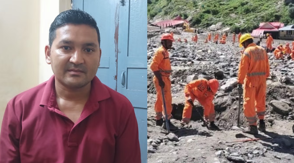 धराली आपदा में शहीद के परिवार का सपना टूटा, मलबे में तब्दील हुआ रिसॉर्ट
