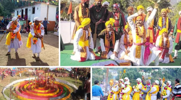 देवभूमि का अलौकिक अनुष्ठान: गढ़वाल की नसों में दौड़ता ‘पांडव नृत्य’।