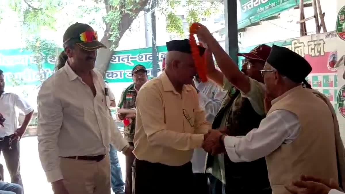 पूर्व सैनिकों को शामिल करके यूकेडी बढ़ा रही कुनबा, आगामी चुनाव में निभाएंगे कमांडो की भूमिका