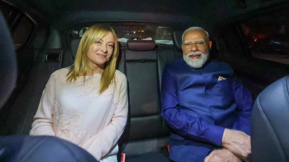 ‘रोम में स्वागत है, मेरे दोस्त!’, पीएम मोदी के इटली पहुंचने पर मेलोनी ने साझा की तस्वीर